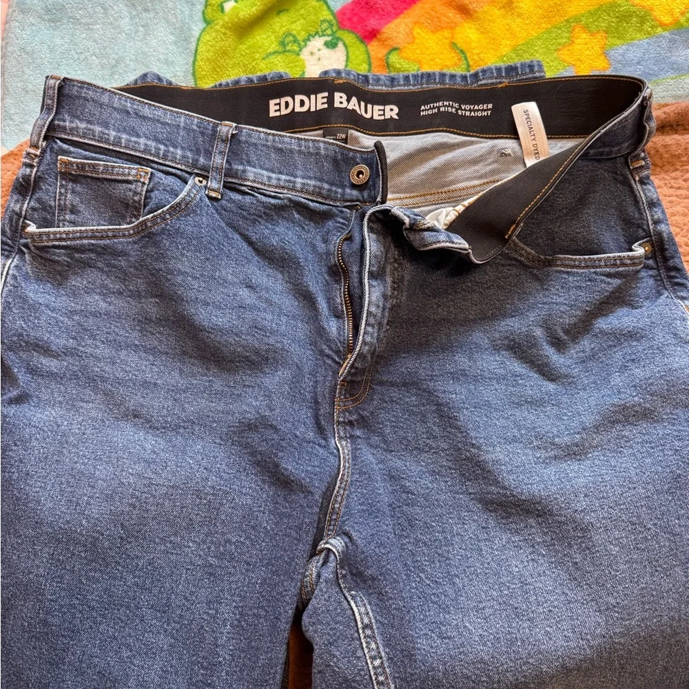‼️LAST CALL‼️ Plus size Eddie Bauer indigo jeans- authentic straight fit - Picture 6 of 6